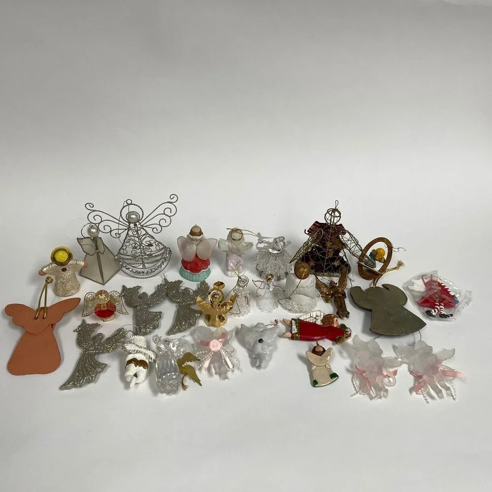 Angels Christmas Tree‎ Ornaments Lot of 28